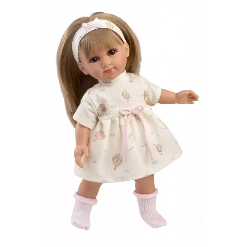 Nukk Llorens Elena 35 cm — realistlikud detailid, pehme keha