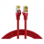 EFB-Elektronik RJ45 paigakaabel Cat.6A S/FTP LSZHCat.7 toorkiud punane 0,15 m Tootja: EFB Elektronik (MK7001.0,15R)