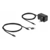 DeLOCK 64326 liidese jaotur USB 3.2 Gen 2 (3.1 Gen 2) Type-C 10000 Mbit/s must