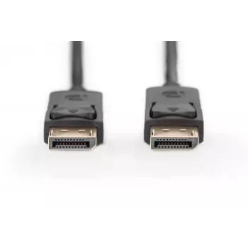Ühenduskaabel DisplayPort klambritega 1080p 60Hz FHD tüüp DP / DP M / M must 3m