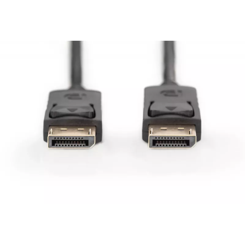 Ühenduskaabel DisplayPort klambritega 1080p 60Hz FHD tüüp DP / DP M / M must 3m