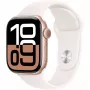 APPLE Watch Series 10 GPS 42mm Roosakullast Alumiiniumkorpuse ja Light Blush Sport Band - S/M