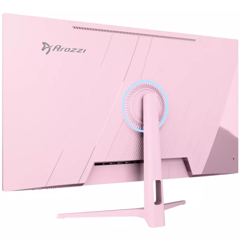 Arvutimonitor Arozzi Nova 32 tolli (80 cm) 2560×1440 Quad HD LED 1 ms 16:9 Roosa kõlarite ja VESA-ga