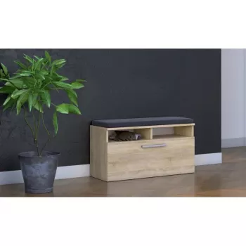 Suletud kingaorganisaator Top e Shop RIVA SZAFKA SONOMA — Tammviimistlus, 850×460 mm, 16 mm puitlaastplaat