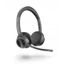 Peakomplekt HP POLY Voyager 4320 Microsoft Teams sertifikaadiga, juhtmega ja Bluetooth, USB-A + BT700 dongel, ümberkõrvaklapid, 1,5 m kaabel, 162 g, must