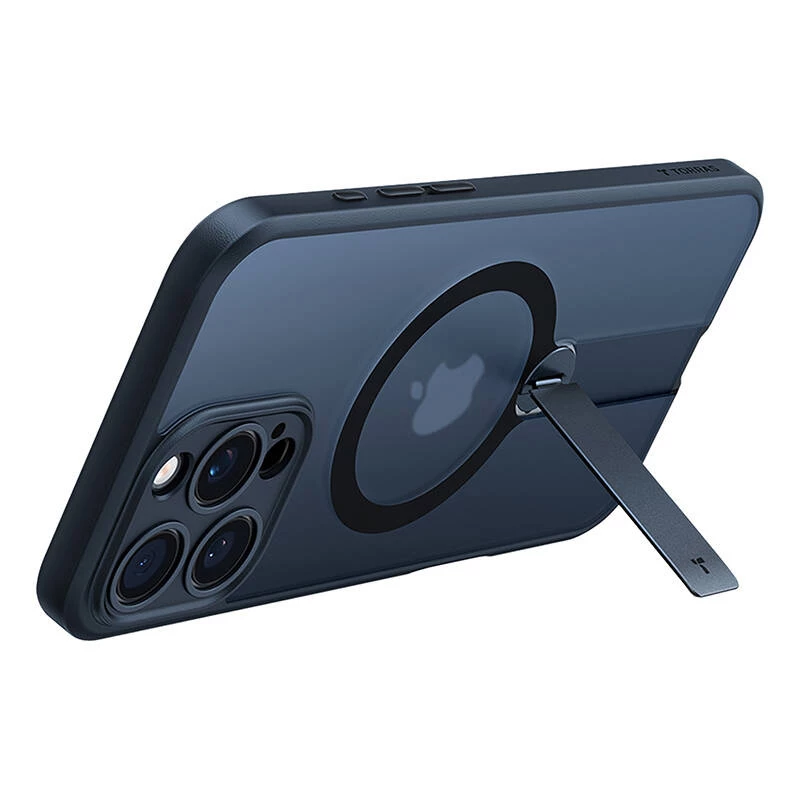 Torras Pstand Spin ümbris iPhone 16 Pro (must)