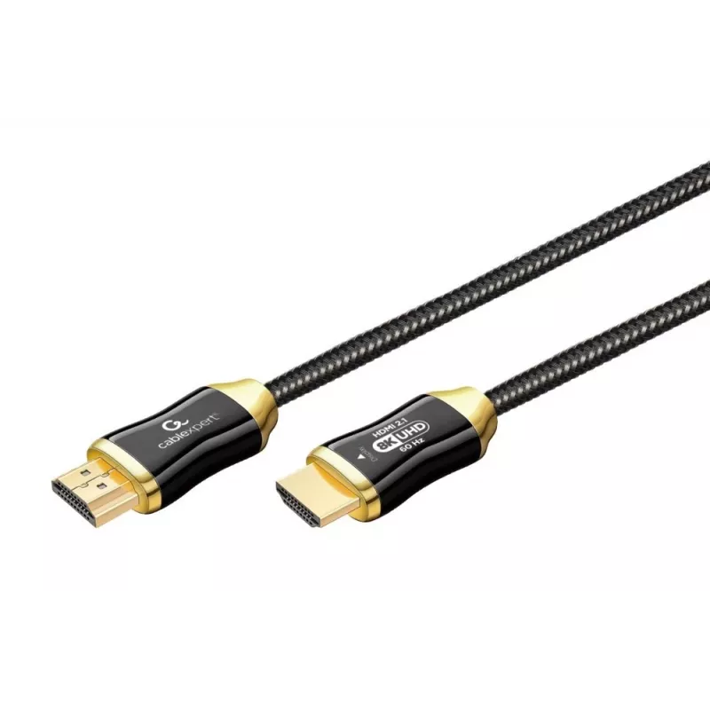 HDMI-kaabel GEMBIRD CCBP-HDMI8K-AOC-20M, 20 m, HDMI 2.1, 48 Gbit/s, kullatud A-tüüp, must