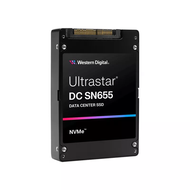SSD-ketas WESTERN DIGITAL Ultrastar DC SN655 7.68TB and3 PCIe TLC ISE Dual Port