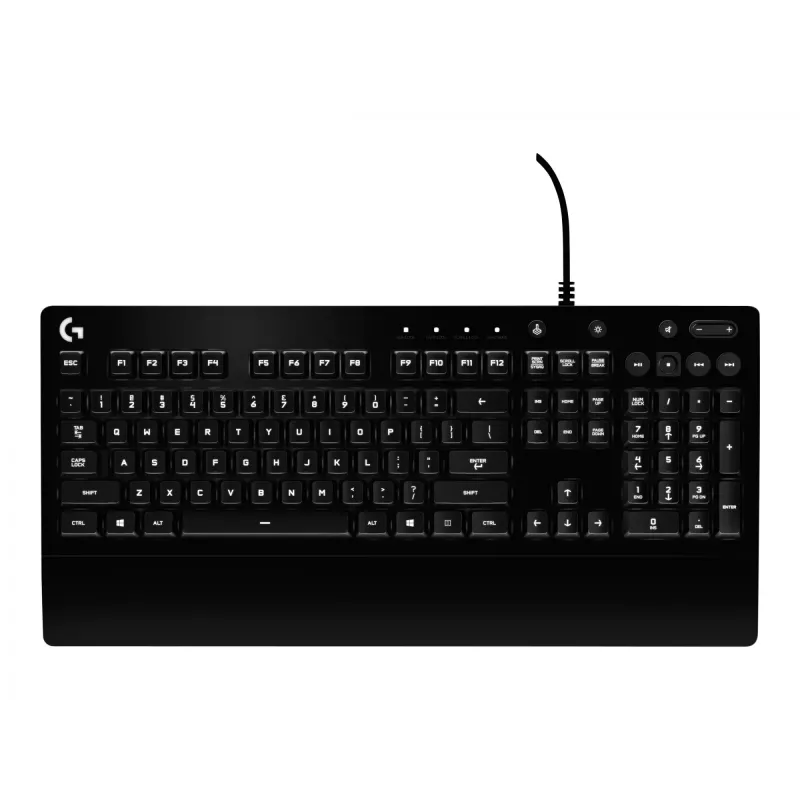 Mänguriklaviatuur Logitech G G213 Prodigy RGB LED täissuuruses juhtmega