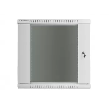 Seinale kinnitatav võrguriiul LANBERG WF01-6412-10S, 12U, 19 tolli, 600×450×640 mm, IP20, 60 kg