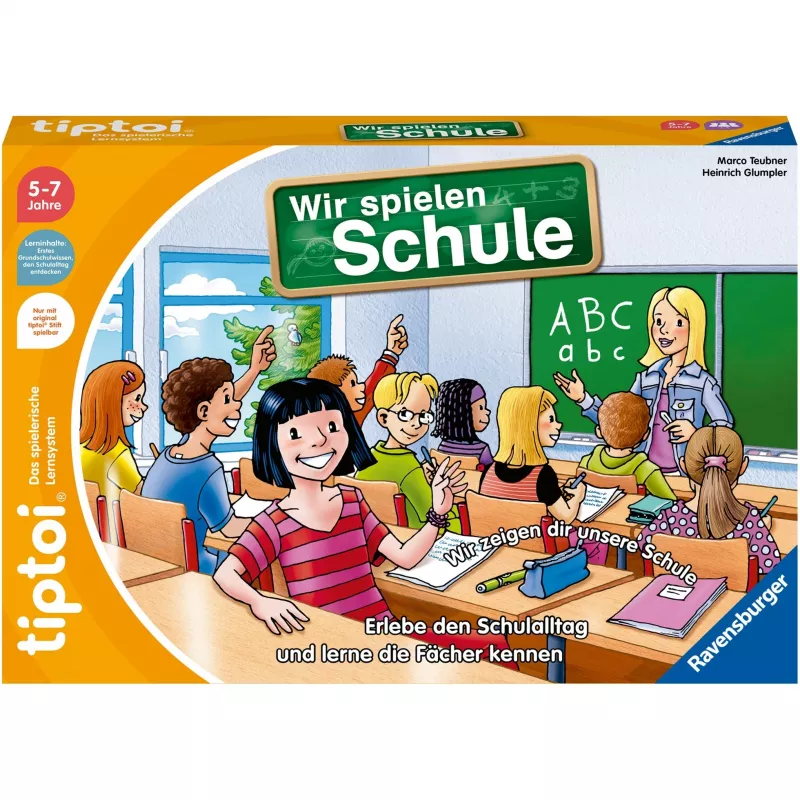 tiptoi Wir spielen Schule, lauamäng