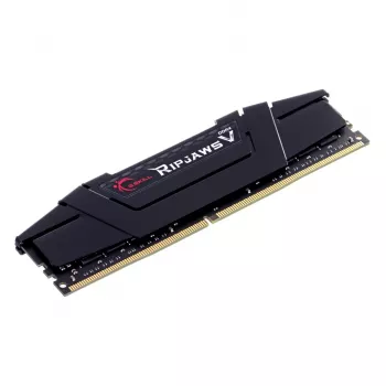 G.SKILL Ripjaws V Series (Intel XMP) DDR4 RAM 64 GB (4 x 16 GB) 3200 MT/s CL16-18-18-38 1,35 V lauaarvuti mälu UDIMM – must (F4-3200C16Q-64GVK)