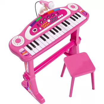 Laste püstklaviatuur Simba-Dickie My Music World Girls (roosa) — elektrooniline mänguklaviatuur lastele