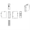 DC-DC muundur ALLNET ALL-B101 12–24 VDC kuni 48–54 VDC, kuni 200 W