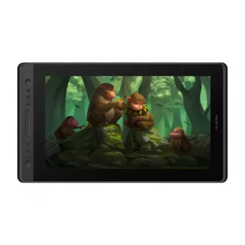 Graafikatahvel HUION Kamvas Pro 16 — 15,6-tolline IPS, 1920×1080, 344,2×193,6 mm tööala, 8192 survetaset, juhtmega USB