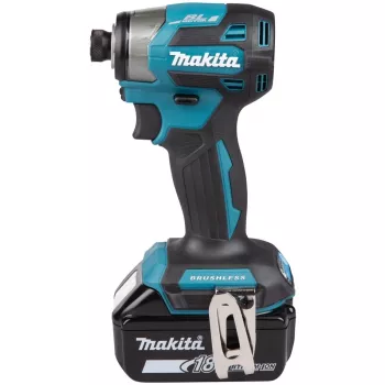 Löökkeeraja Makita DTD173RTJ 18V juhtmeta, 1/4 tolline padrun, 3600 p/min, püstolkäepide, Li-Ion