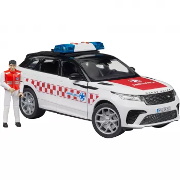 Vehicle Range Rover Velar Fire Engime with figurine