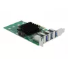 DeLOCK PCI Express x4 kaart 4 x välise USB 3.0 neljakanalilisele - madala profiiliga vormitegur