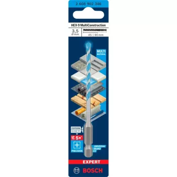 Expert HEX-9 mitmeotstarbeline betoonipuur O 3,5 mm 1 tk (2608902346)