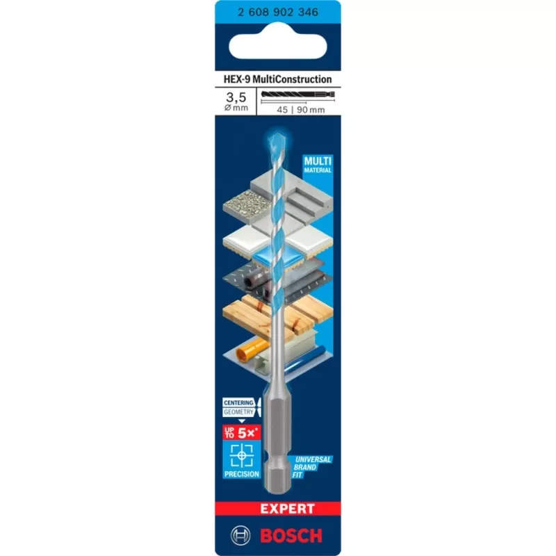 Expert HEX-9 mitmeotstarbeline betoonipuur O 3,5 mm 1 tk (2608902346)