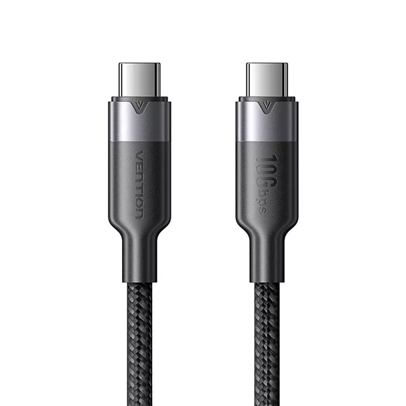 Vention USB 3.2 5A 10Gbps 1m BK USB-C to C kaabel