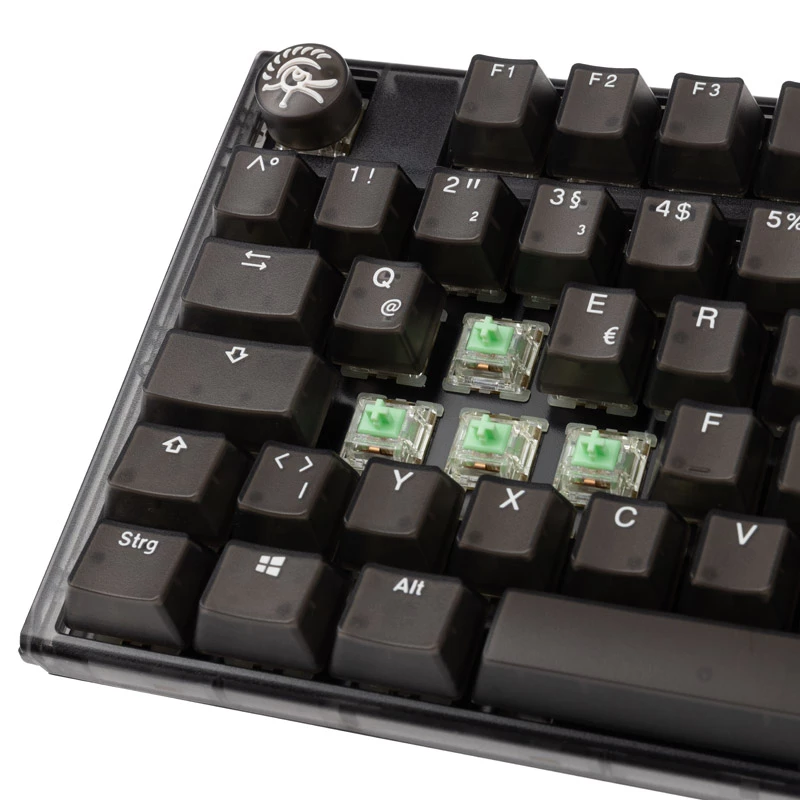 Ducky One 3 klaviatuur mängimiseks USB Must