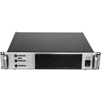 PA võimendi Omnitronic A-3603 — 800 W RMS kanali kohta 4 Ω koormusel