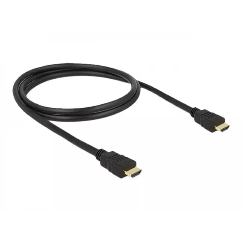 HDMI-kaabel DeLOCK 84752 1m tüüp A-pistik-isanele must