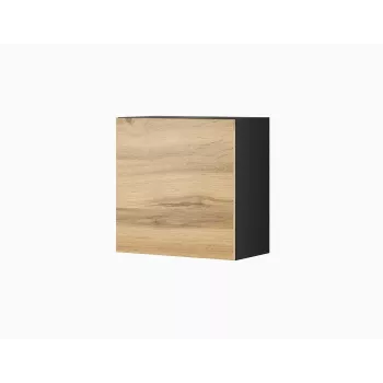 Seinakapp cama meble VIGO 50×50×30 cm must / Wotani tamm