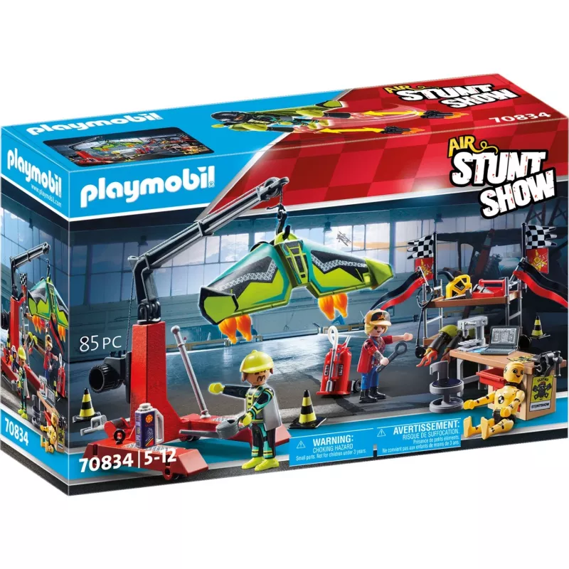 70834 Air Stuntshow Servicestation, ehitukomplekt