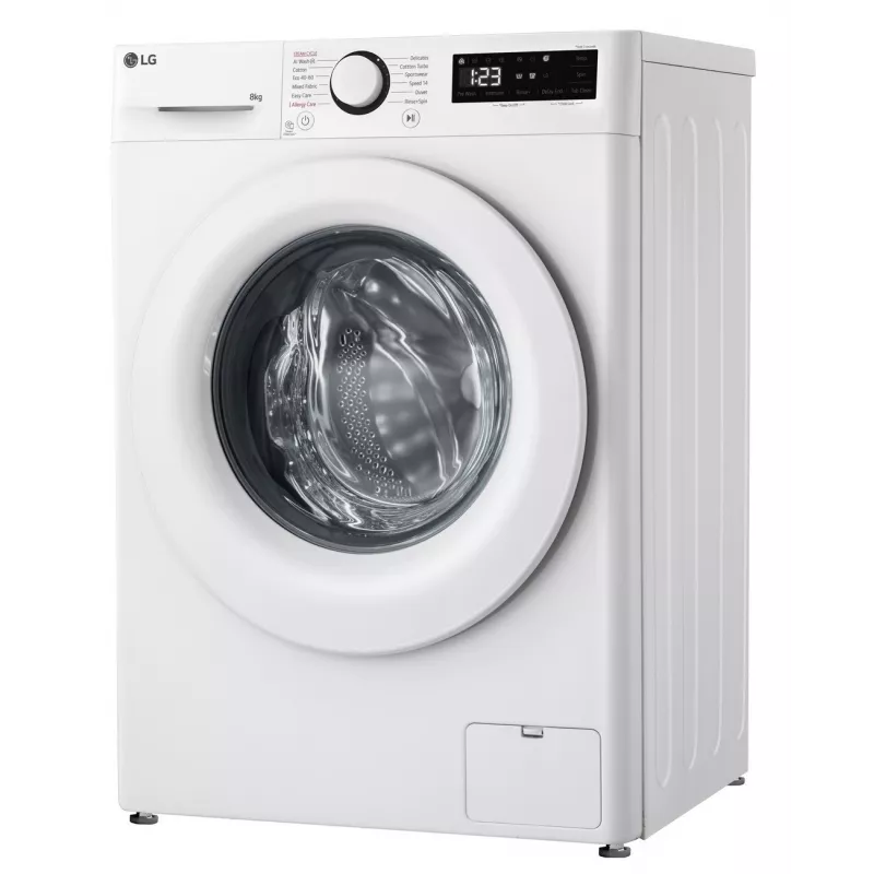 LG | Pesumasin | F2WR508SWW | Energiatõhususe klass A-10% | Eestlaadimine | Pesuvõimsus 8 kg | 1200 p/min | Sügavus 47,5 cm | Laius 60 cm | Ekraan | LED | Aurufunktsioon