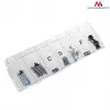 TV seinakinnitus MACLEAN MC-777 13-tolliste kuni 42-tolliste telerite jaoks, kuni 35 kg, VESA 75x75–200x200, metall, must