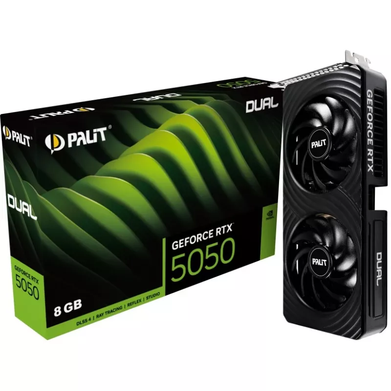 Palit GeForce RTX 5050 Dual 8GB GDDR7 graafikakaart