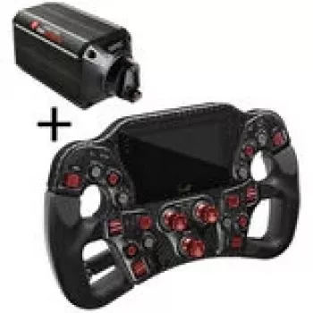 Asetek SimSports Invicta Formula Rool - Punane + Forte Alus (18 Nm)
