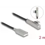 DeLOCK USB 2.0 kaabel Type-A isane -> USB-C isane nurga all 60 W 2 m