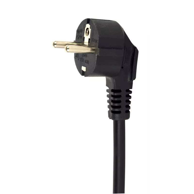 Toitejaotusseade GEMBIRD EG-PDU-9F2F — 9 prantsuse (tüüp E) pistikupesa, 1U riiul, 16A, 2 m kaabel