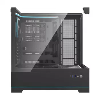 Darkflash DY450 PRO arvutikorpus (must) + 1 ventilaator