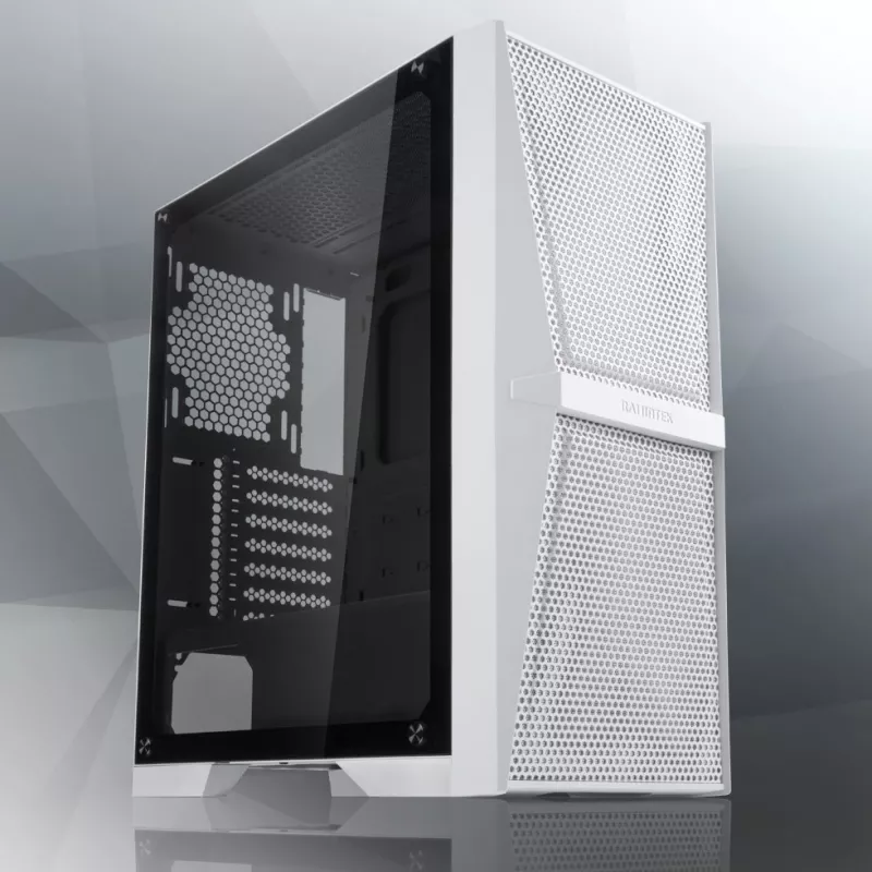 RAIJINTEK SILENOS MS Midi Tower Valge