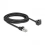 Võrgukaabel DeLOCK 81099 RJ-45 Cat6 3 m Must
