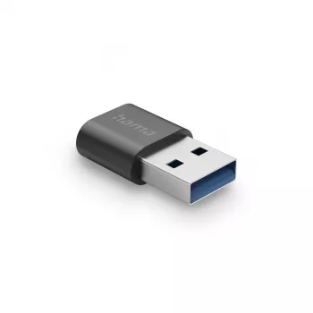 Hama USB-adapter, USB-A-pistik – USB-C-pesa, USB 3.2 Gen2, 10 Gbit/s