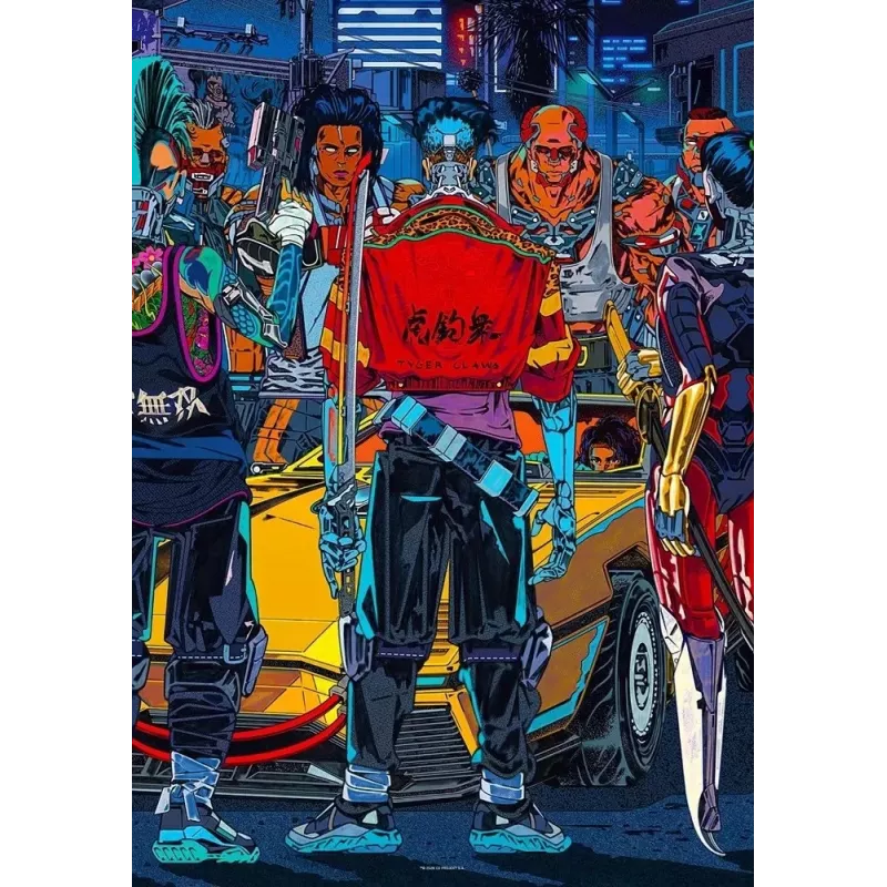 Good Loot Comic Book Puzzle: Cyberpunk 2077 Kickdown, 1000 tk