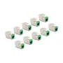 DeLOCK 88116 võtmemoodul lame roheline RJ-45 10 tk