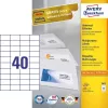 Avery Zweckform 3651 universaalsed sildid 52,5 x 29,7 mm 100 lehte valged