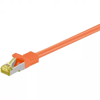 Võrgukaabel Goobay RJ-45 CAT7 5m oranž S/FTP