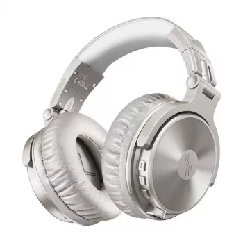 Over-ear juhtmevabad kõrvaklapid OneOdio Pro C A-AC12-01 Silver — Bluetooth, mürasummutus