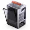 PC-korpus Jonsbo T6, minitorn, Mini-ITX, hõbedane