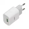 Laadija iBOX C-41 USB 2A, 1 USB-port, microUSB-kaabel, valge