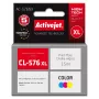 Tindikassett ActiveJet AC-576NX, ühilduv Canon CL-576XL-iga, kõrge (XL) tootlikkus, värvipõhine Kollane/Punane/Sinine, 15 ml