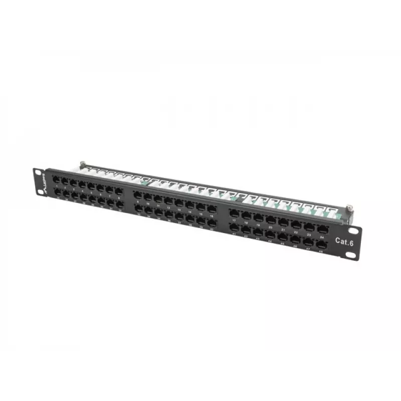 Lanberg PPU6-1048-B - Jaotuspaneel - 1U - 19