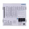 Elektrooniline isikukaal Omron VIVA — ruudukujuline, must, max 150 kg, 100 g täpsus, keharasv/BMI/BMR, 30 kasutaja mälu